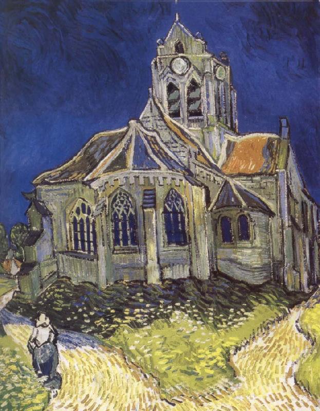 Vincent Van Gogh Church at Auvers Germany oil painting art